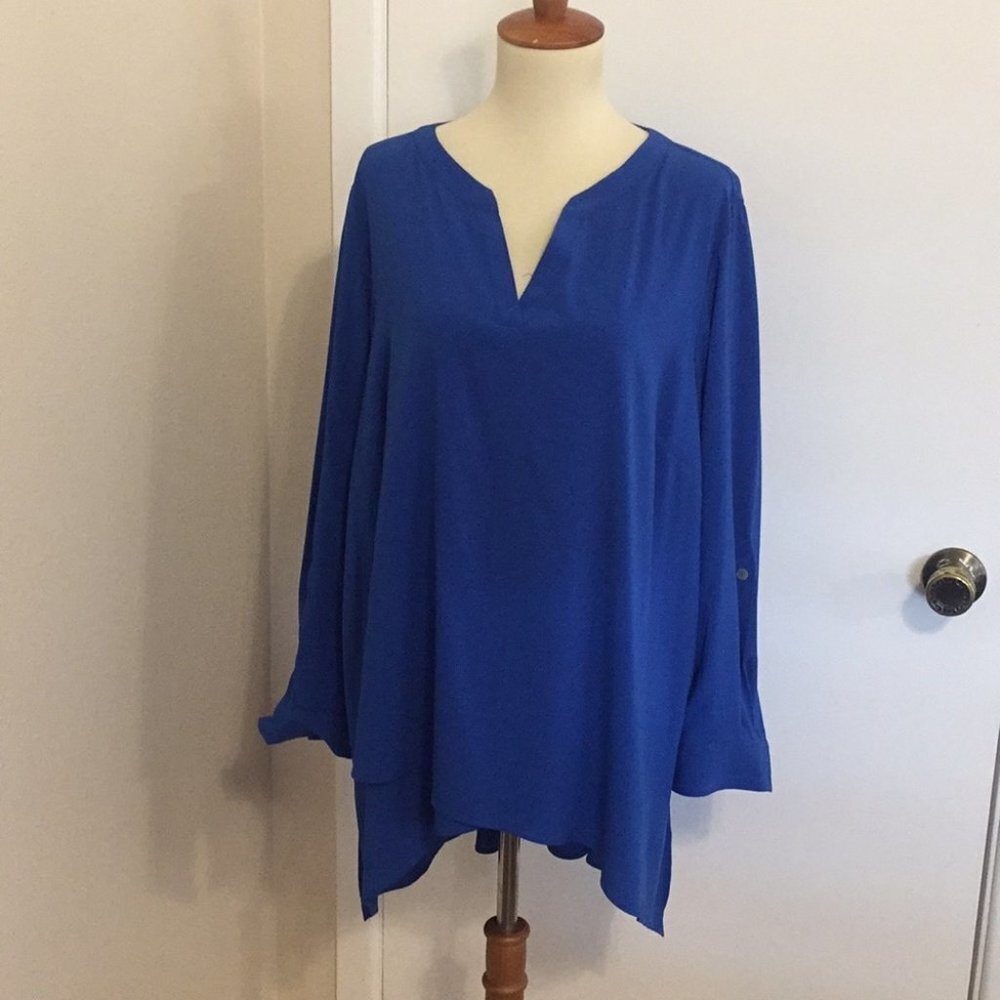 18WP Susan Graver Blouse B03 4906‎